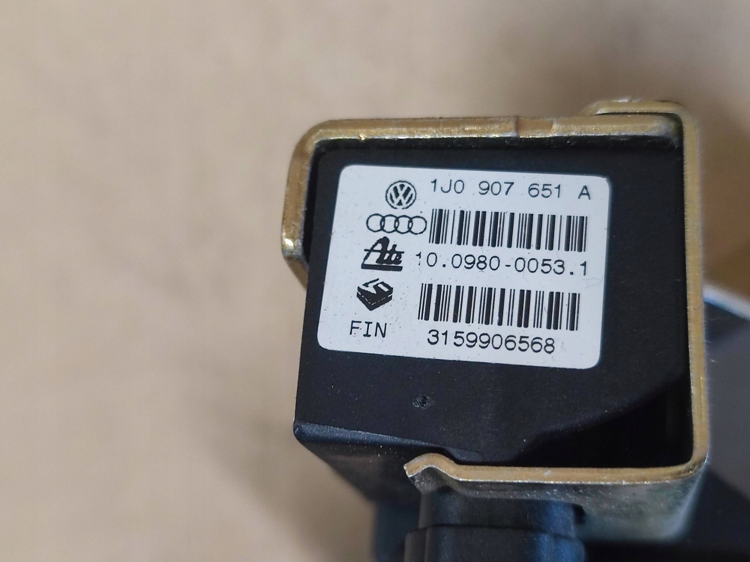 GOLF IV 4 BORA AUDI A3 8L module sensor ESP 1J1907637A SPRAWNY