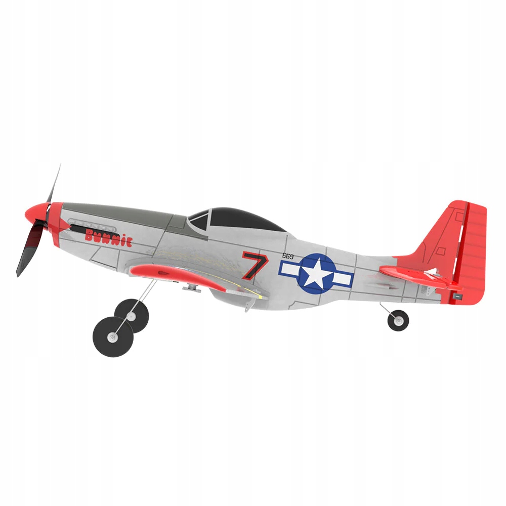 Samolot RC Eachine Mini Mustang P-51D V2 z Gyro - Model 761-5 EPP 400mm, Fu Wiek dziecka 7 lat +