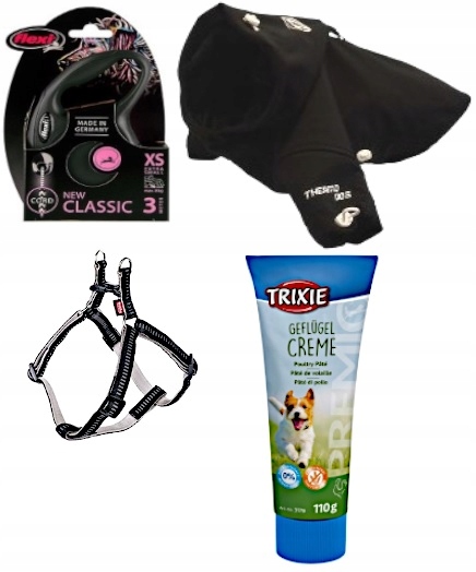 

Chaba Kurtka Thermo Dog roz.0, Smycz Szelki+gratis