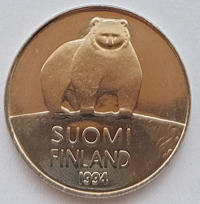 Finlandia 50 Penni 1994 Mennicza (UNC)
