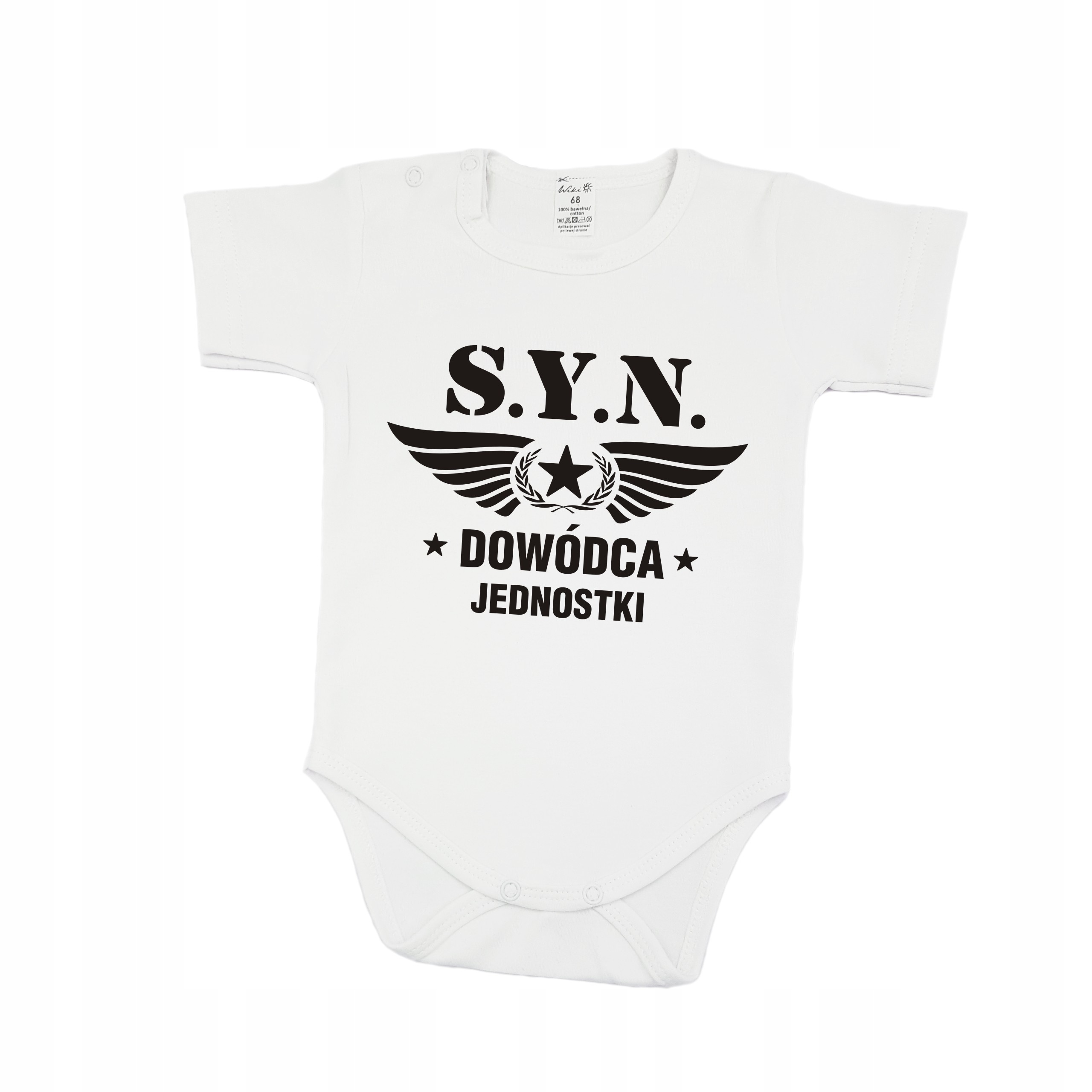

Body krótki rękaw Syn dowódca zestawy Dzień Ojca