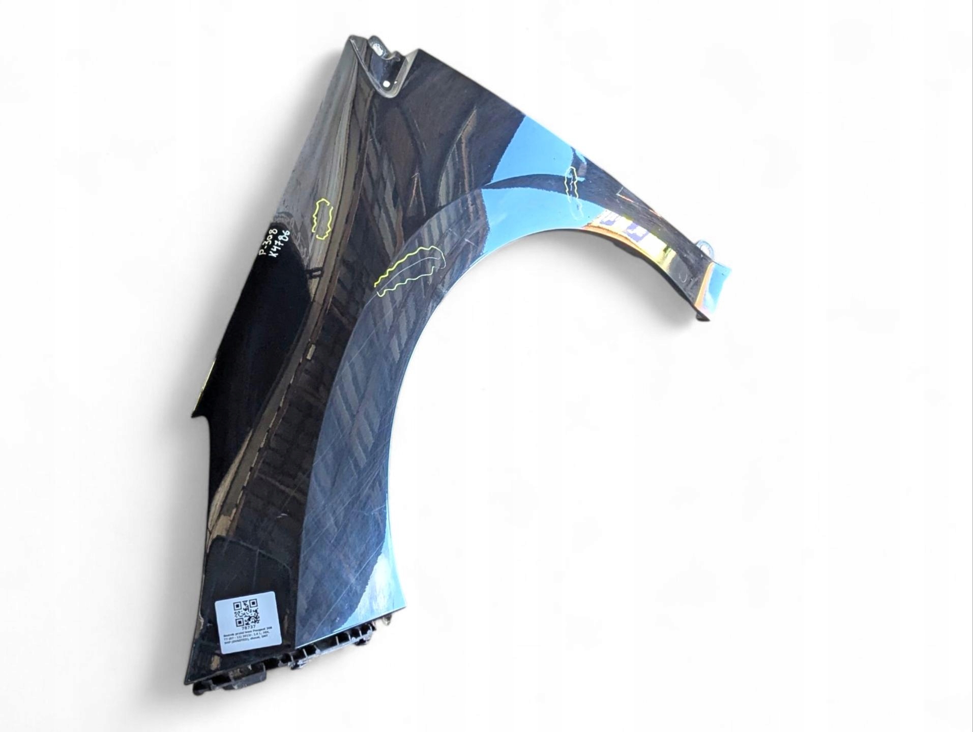 fender front left side Peugeot 308 2011 9656738580