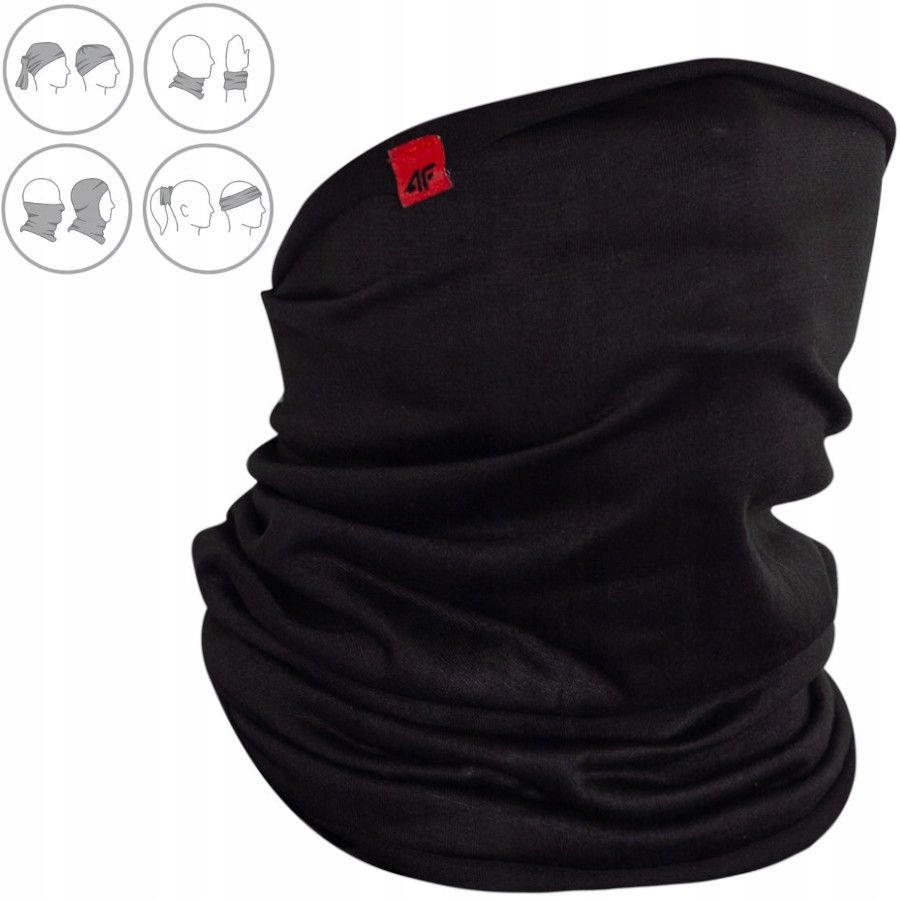 KOMIN 4F BANDANA CHUSTA NA SZYJĘ SZALIK MĘSKA DAMSKA UNISEX JESIEŃ ZIMA
