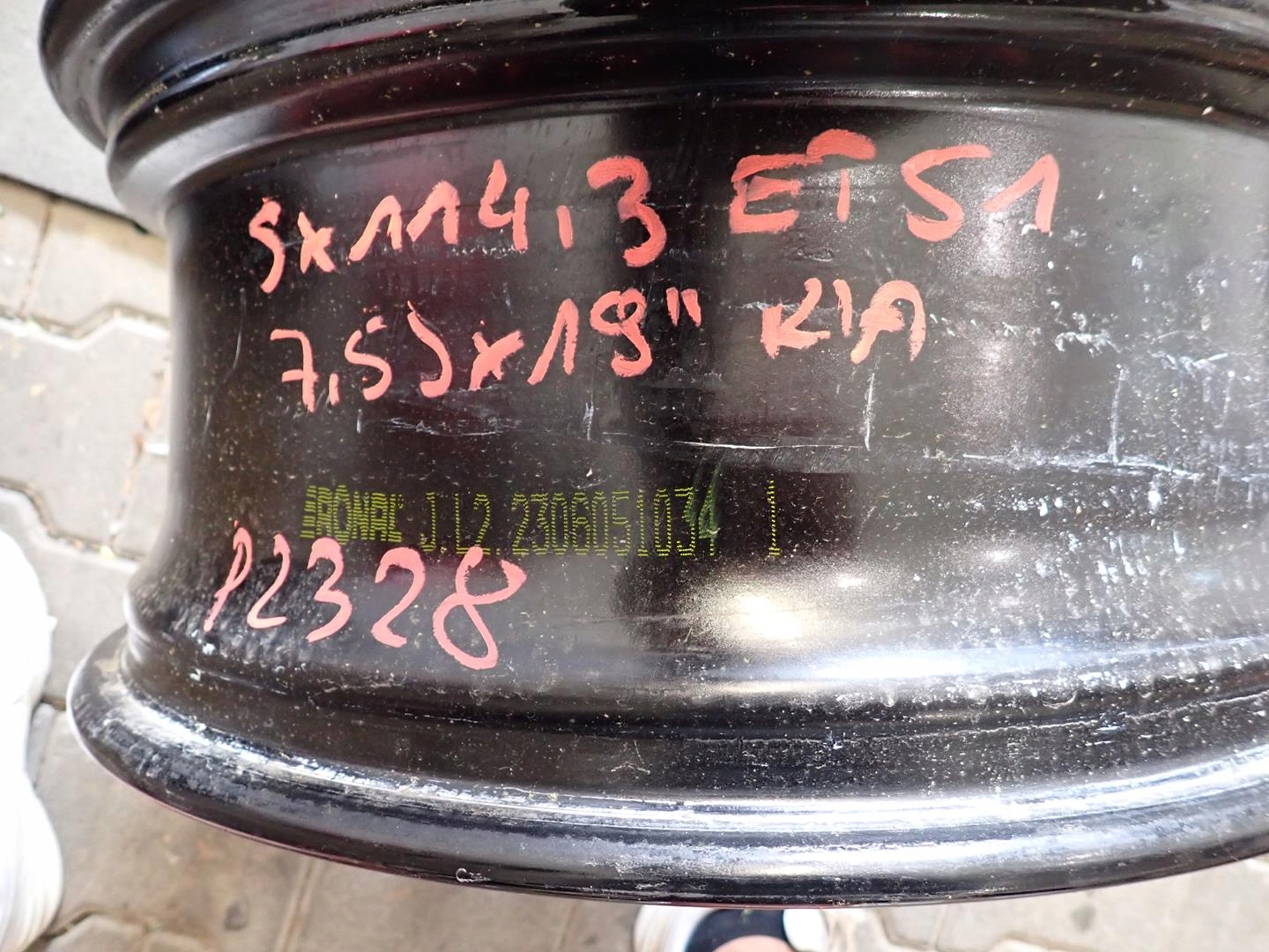 disk disk KIA 5x114,3 ET51 7,5J 19" 52910-R2300