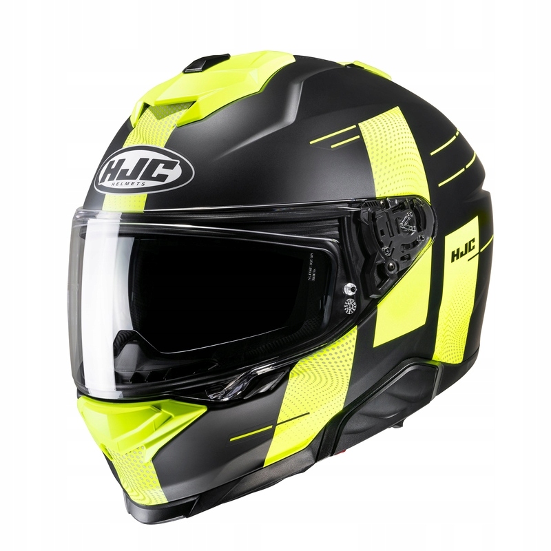Motocyklová Prilba Hjc I71 Peka Black/yellow S (s)