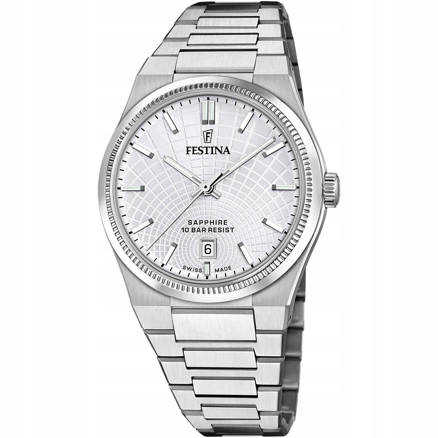 Pánské Hodinky Festina F20051-1 stříbrné