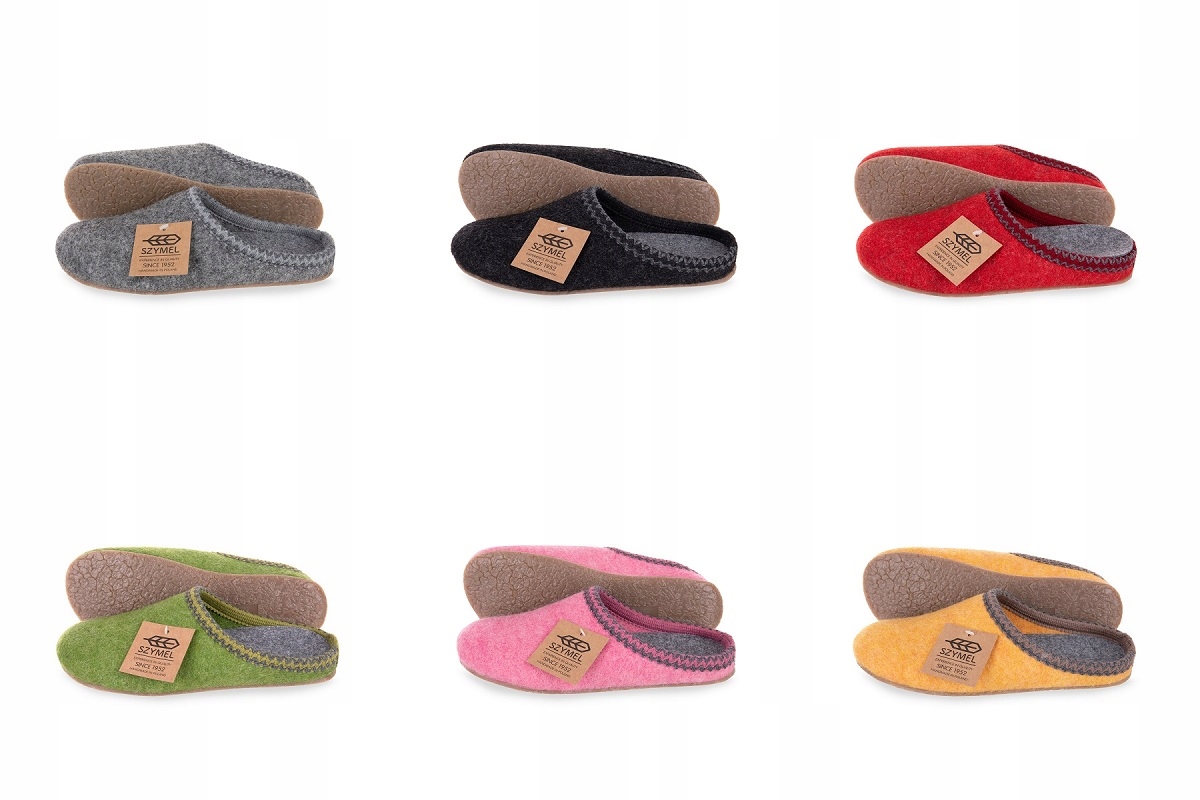 Kapcie filcowe ITA granatowy Szymel.pl Roz 44 Rozmiar 44