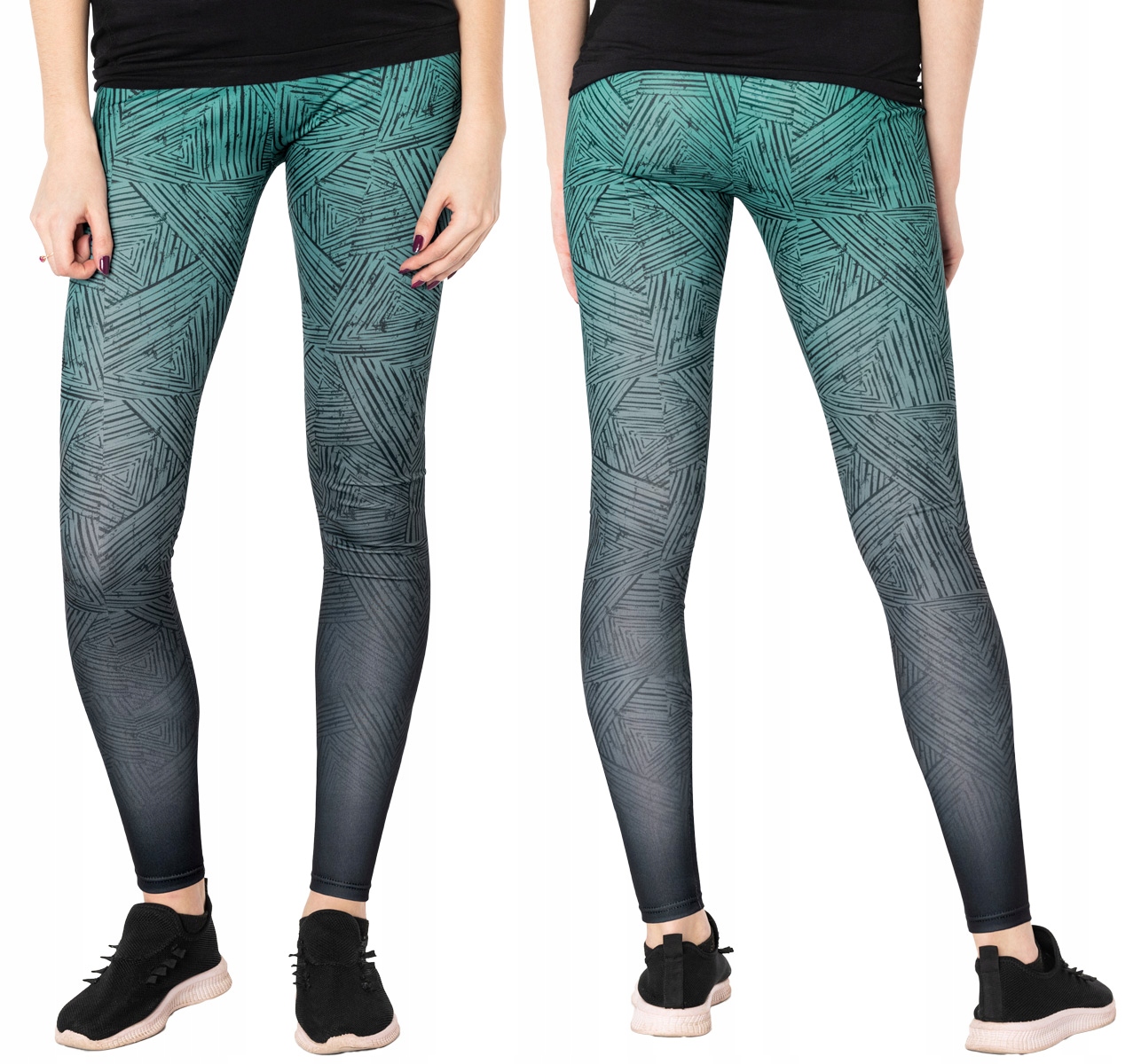 

Spodnie Legginsy Getry Leginsy Damskie 411 r L/XL