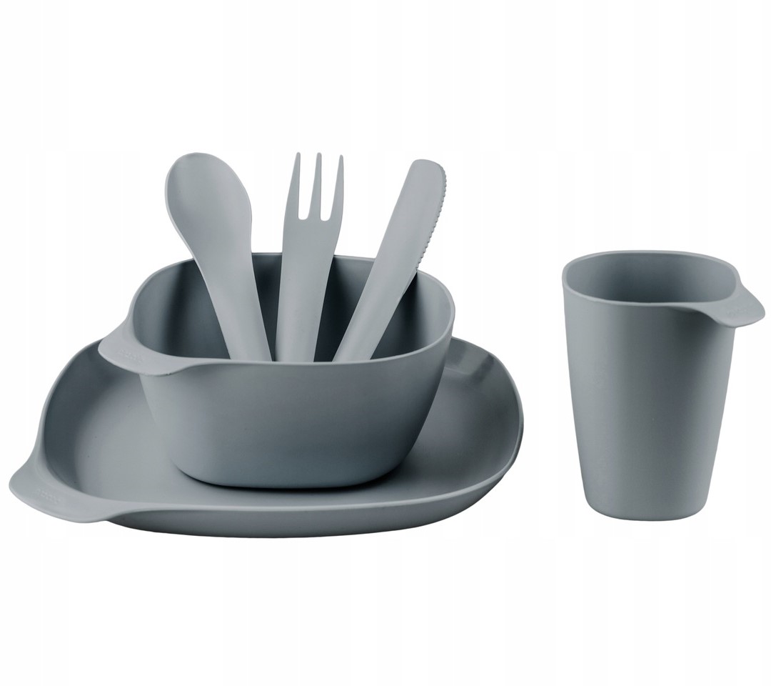 PRACTIC SZTUĆCE TURYSTYCZNE TALERZ KUBEK MISKA 6el EAN (GTIN) 5903456113339