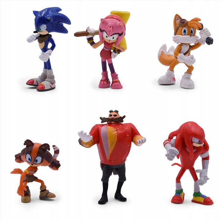 

Nowe Figurki Sonic the Hedgehog Tails Amy Knuckles