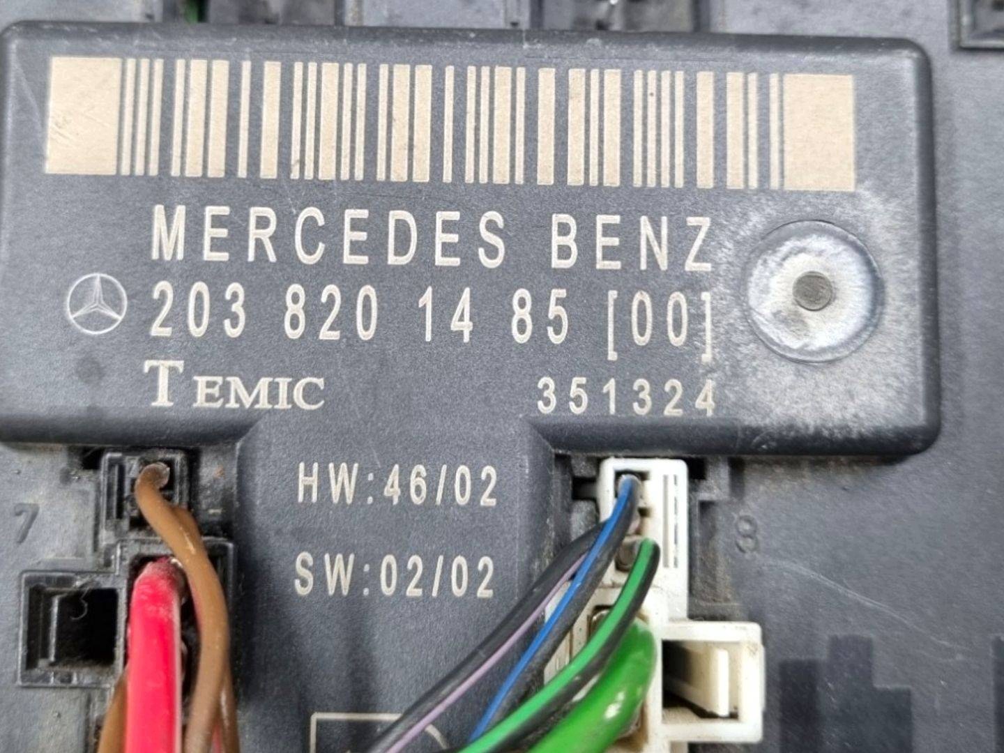 module door front right side Mercedes-Benz C W203 facelift 2004