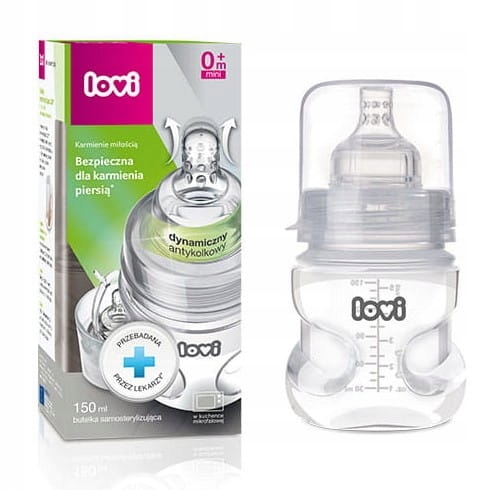 LOVI Butelka samosterylizująca SUPERVENT 150 ml