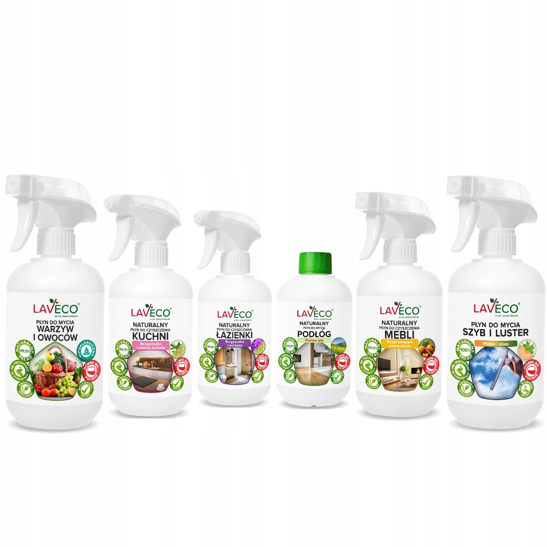 

Zestaw 1 naturalnych skutecznych środków czystości