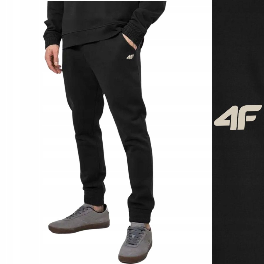 4F Мужские спортивные брюки черный