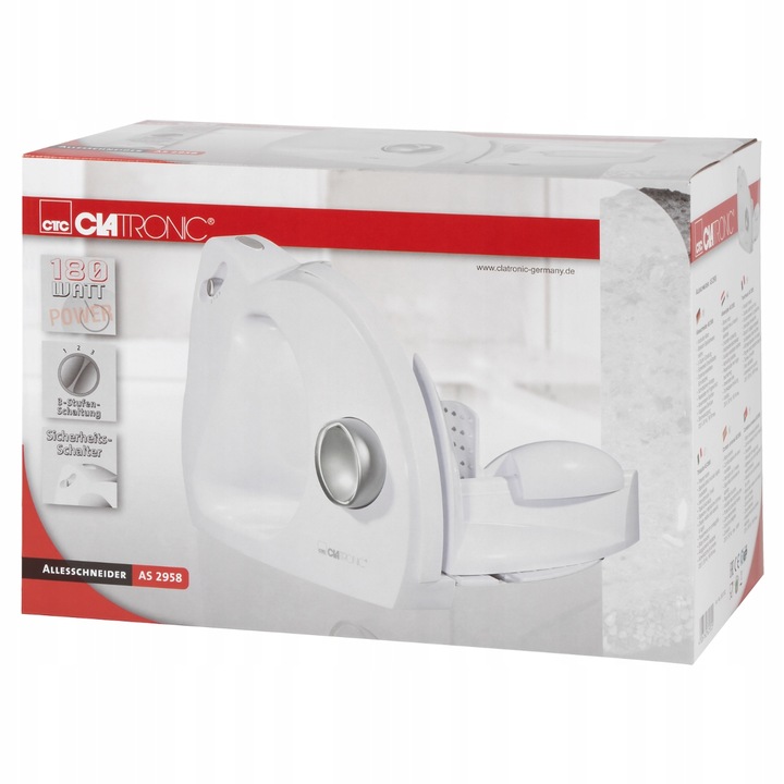 MAŁA KRAJALNICA ELEKTRYCZNA DO CHLEBA WĘDLIN SERA WARZYW SKŁADANA NIEMIECKA Regulacja prędkości krojenia tak