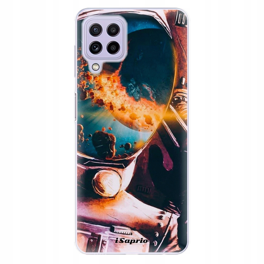 Silikonowe etui iSaprio Astronauta 01 do Samsung Galaxy A22