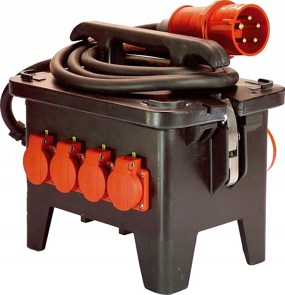 Rozdeľovač prúdu na stavenisku M2 400V