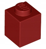 

Lego brick 3005 klocek 1x1 c. czerwony 1 szt U