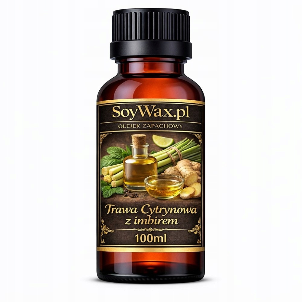 Vonný olej z citronové trávy a zázvoru 100 ml