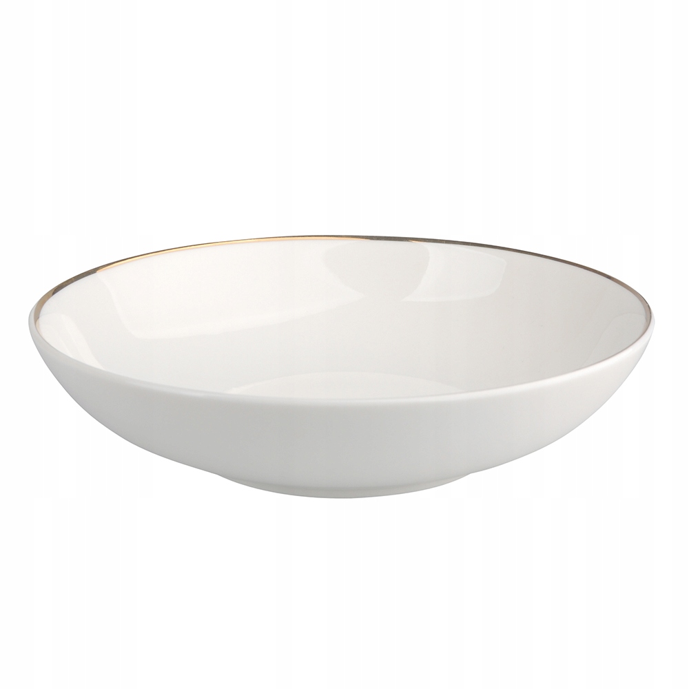 

Ttalerz Głęboki Do Zupy Porcelana Złota Linia 20CM