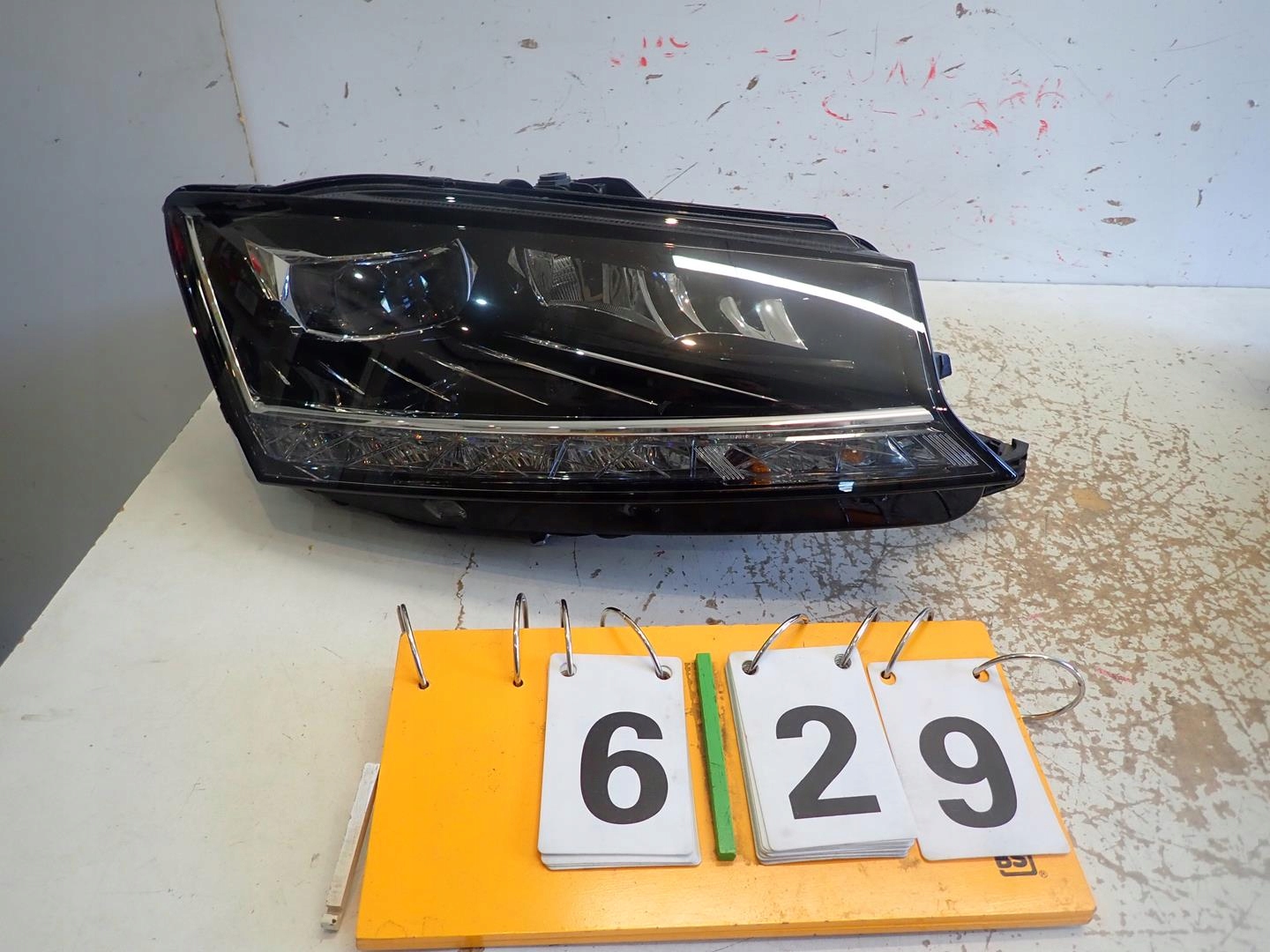 light front right SKODA FABIA III LIFT 17 FULL LED
