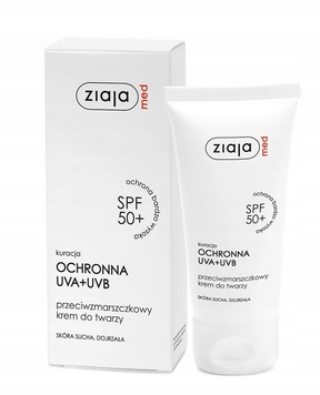 

Ziaja Med Spf 50+ Krem przeciwzmarszczkowy 50ml