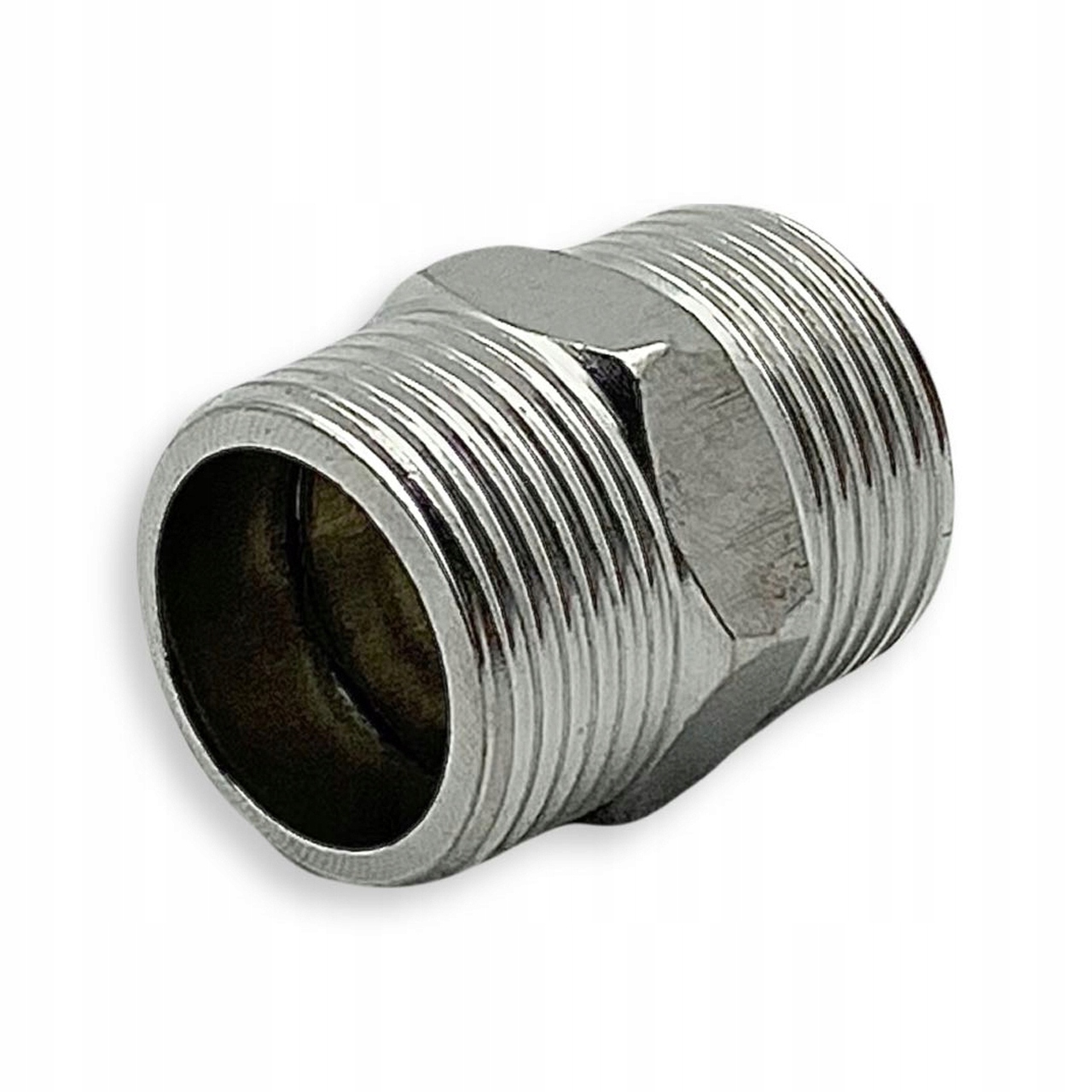 NYPEL CHROM 3/4 CALA STALOWY Z PŁASKIM CZOŁEM Rodzaj złączka