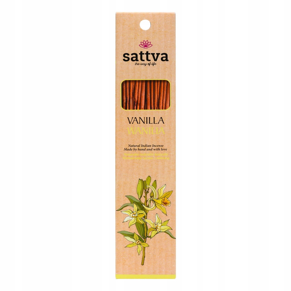 

Sattva Incense Vanilla Wanilia, Waniliowe 30 g