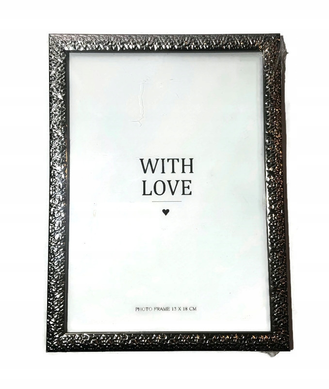 

Ramka na zdjęcie 13 x 18 metalowa złoty kolor Q1