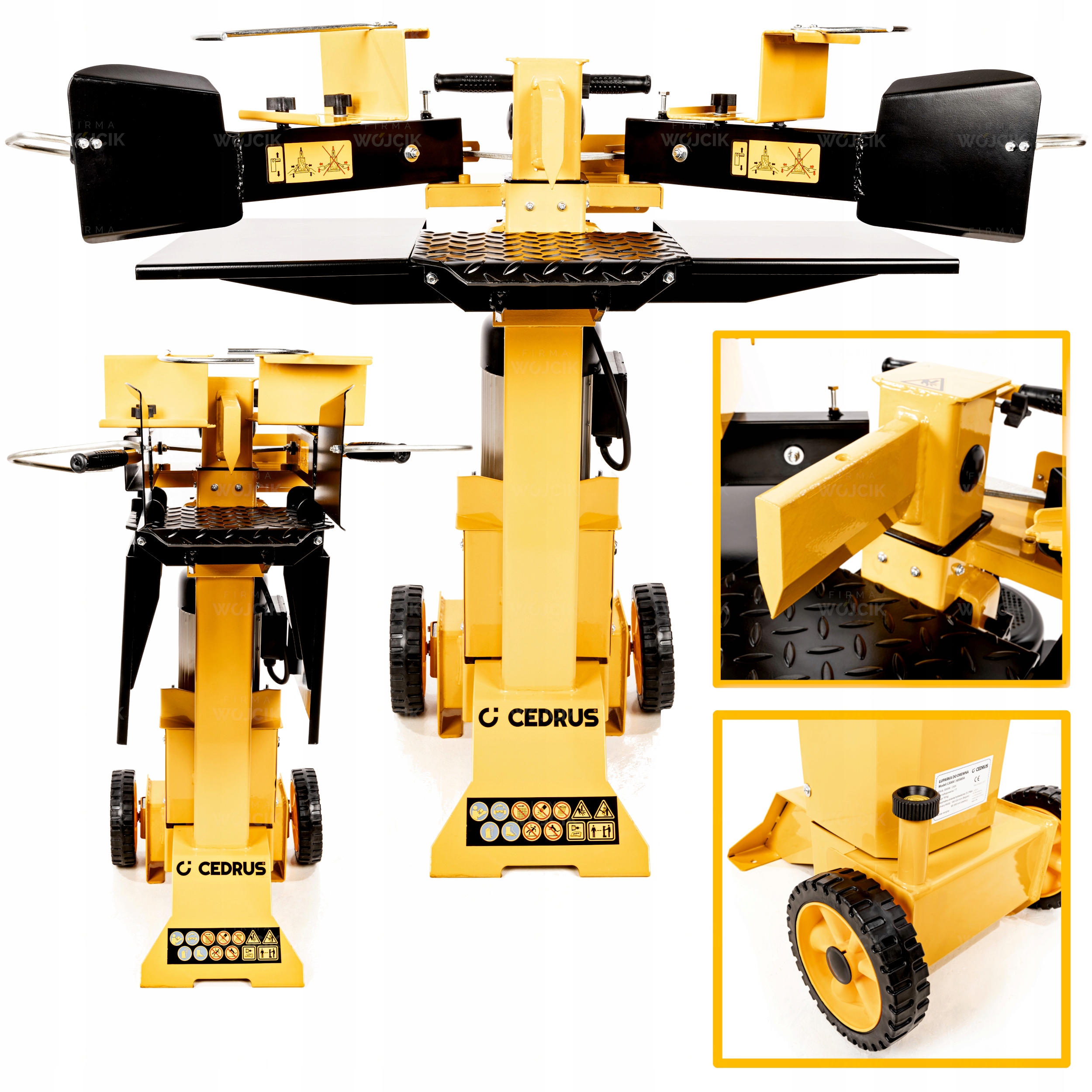 Łuparka Do Drewna elektryczna 230V Cedrus LS06V 7 Ton