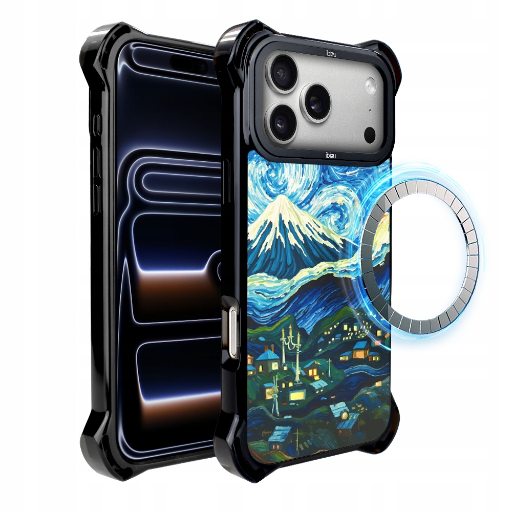 Pouzdro pro iPhone 17 Pro Max Ibizu DropGuard Ultra s MagSafe, hvězdná noc