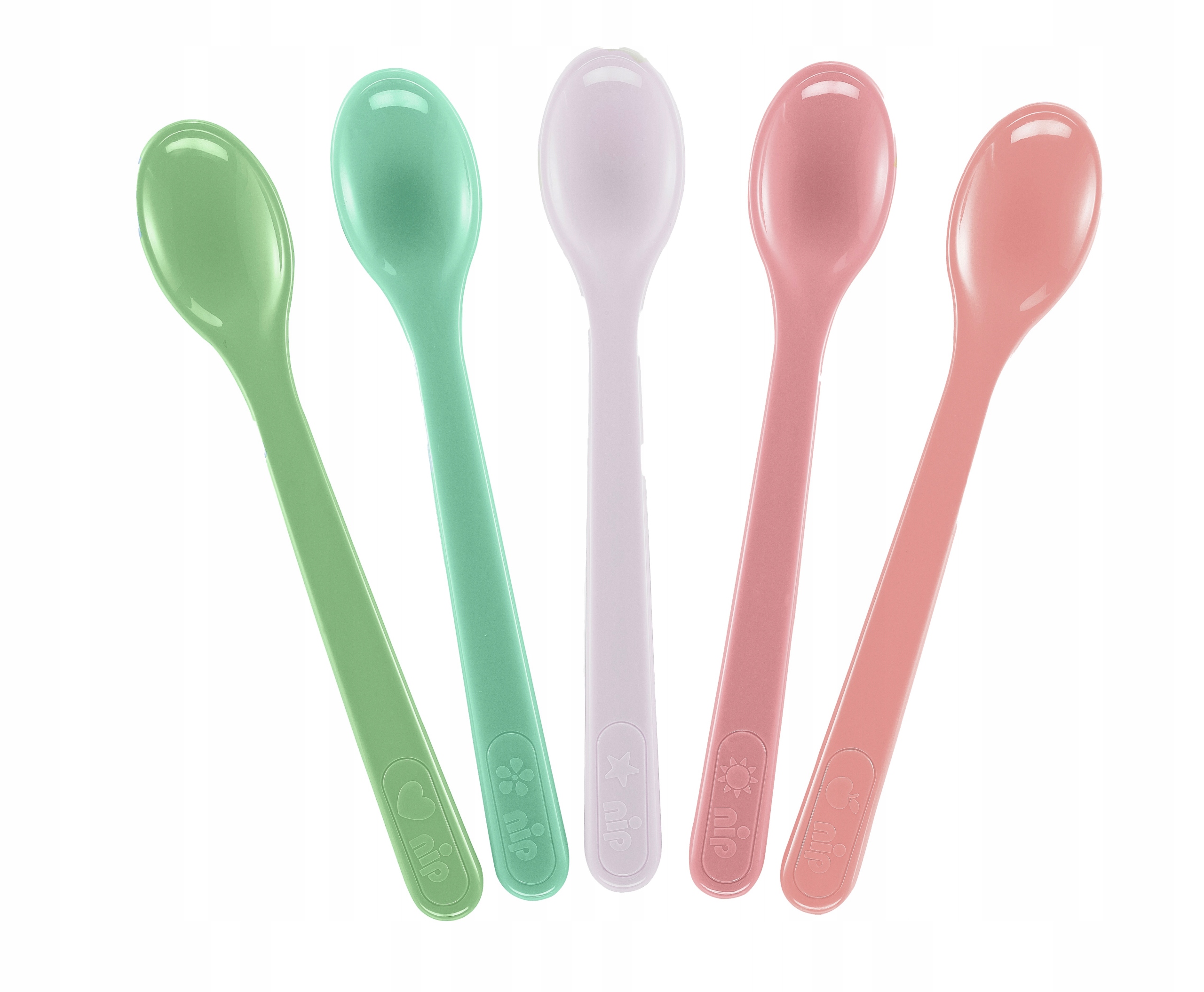 nip Łyżeczka krótka, 5 szt, 4m+