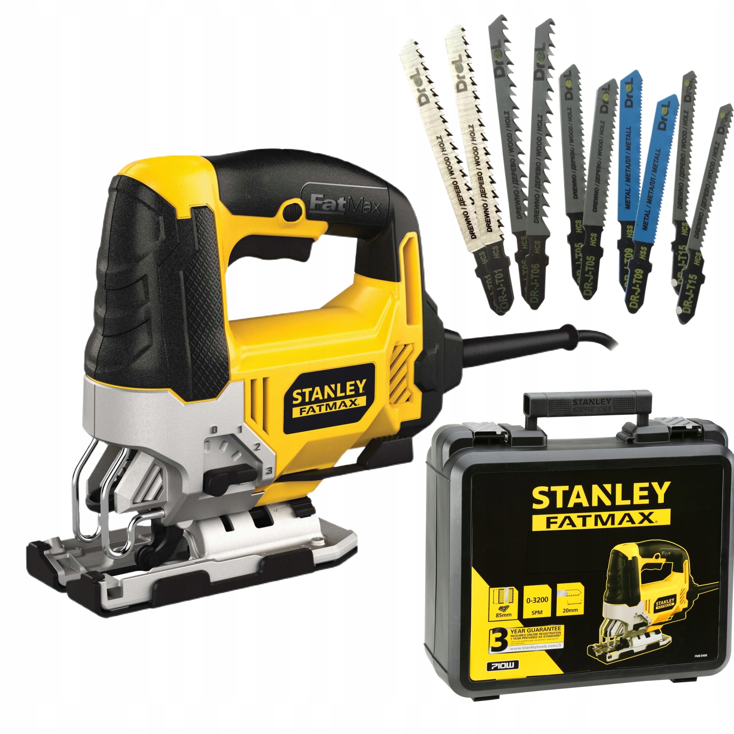 

Wyrzynarka Stanley FatMax FME340K 710W 85mm 10b