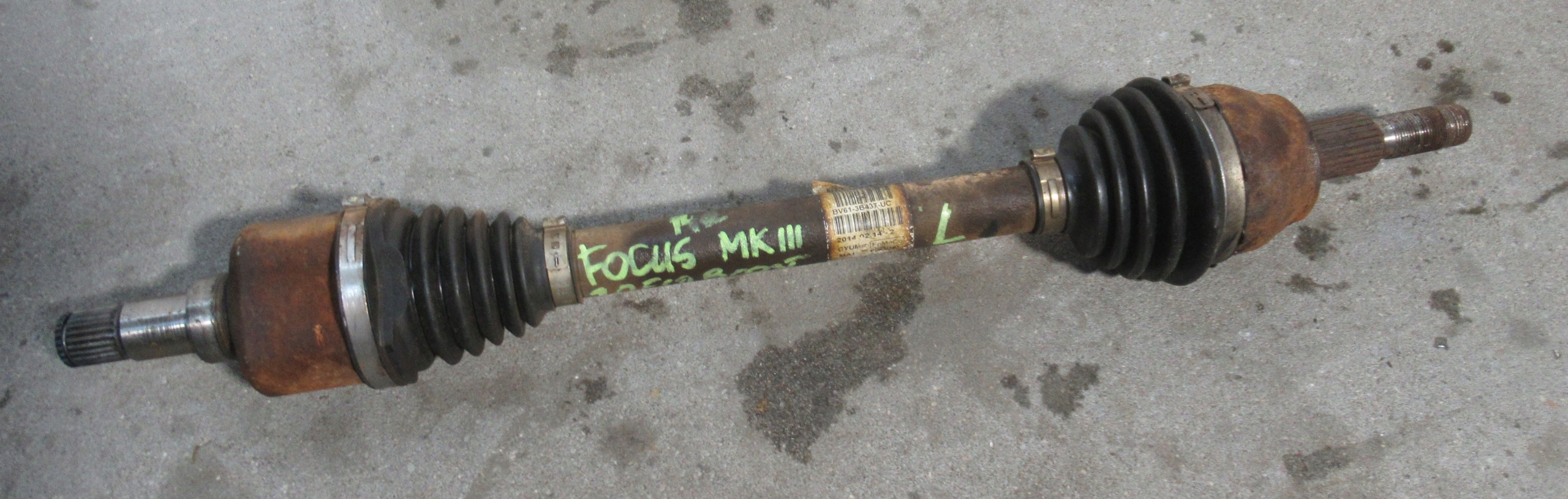 FORD FOCUS MK3 1.0 EB semi-axis left BV61-3B437-UC