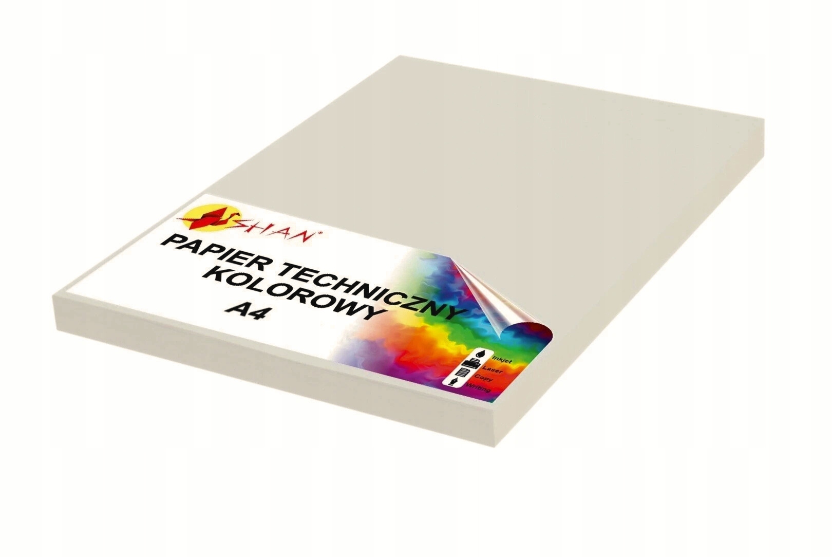 Papier techniczny A4 160g szary 50 arkuszy