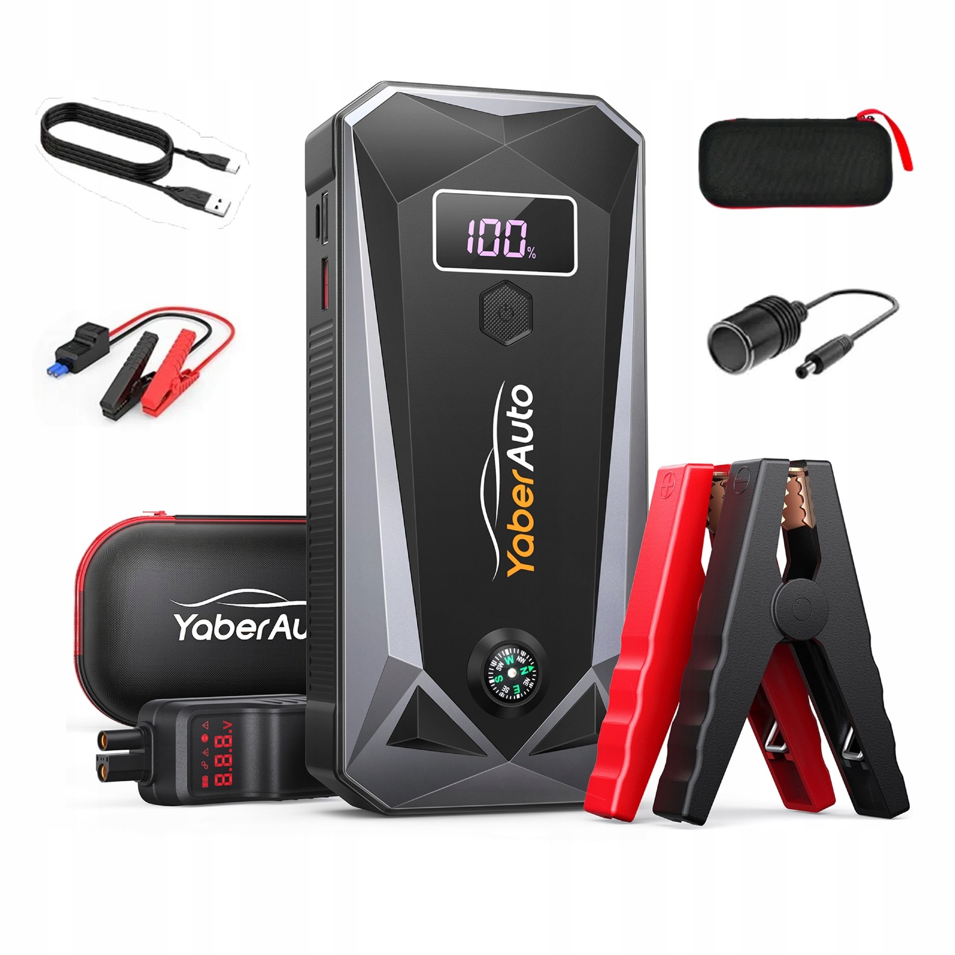 Silný Štartovacie Zariadenie Štartér Booster Powerbank 4000A