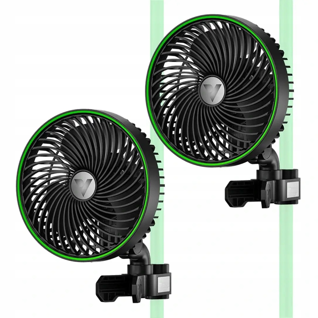 Vivosun dwa wentylatory AeroWave Ø 15 cm