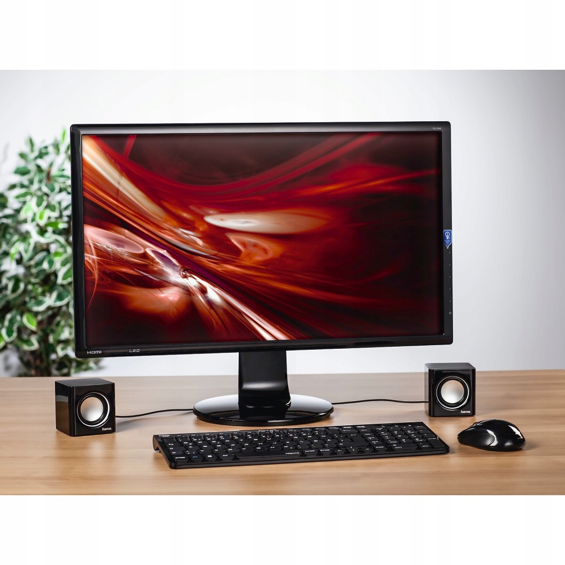 Hama GŁOŚNIKI KOMPUTEROWE do laptopa, PC stereo Model 173132