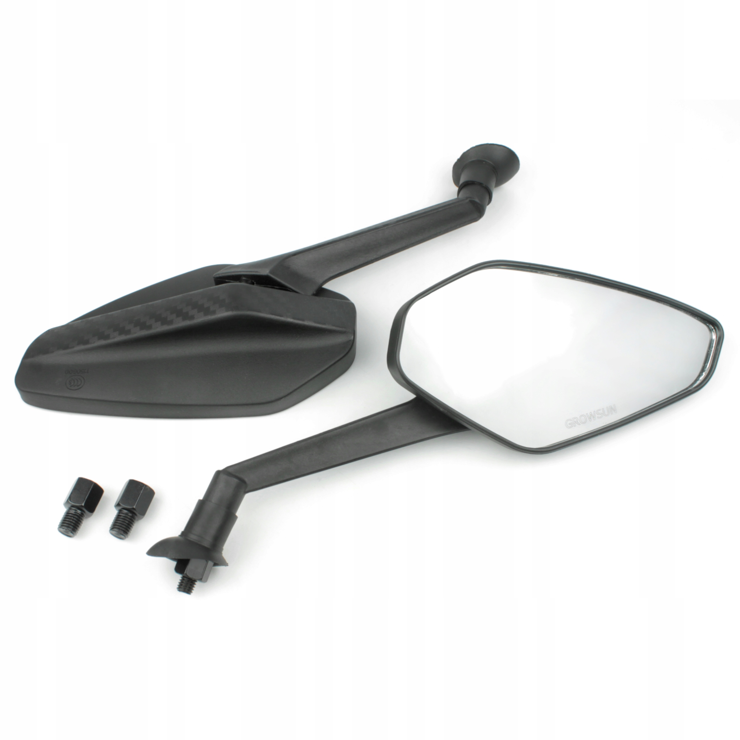 

Uniwersalne lusterka motocykl skuter M8 M10 czarne