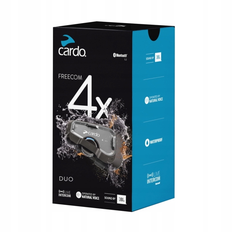 Cardo Freecom 4X (jbl) Duo Interkom na motocykel pre 2 osoby