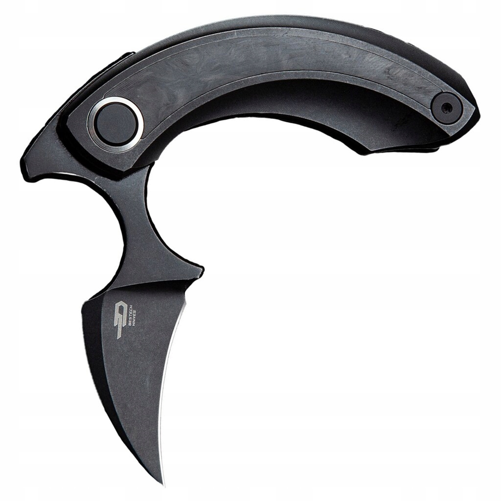 Nůž s klipem Edc Bestech Knives Strelit Black Stonewash