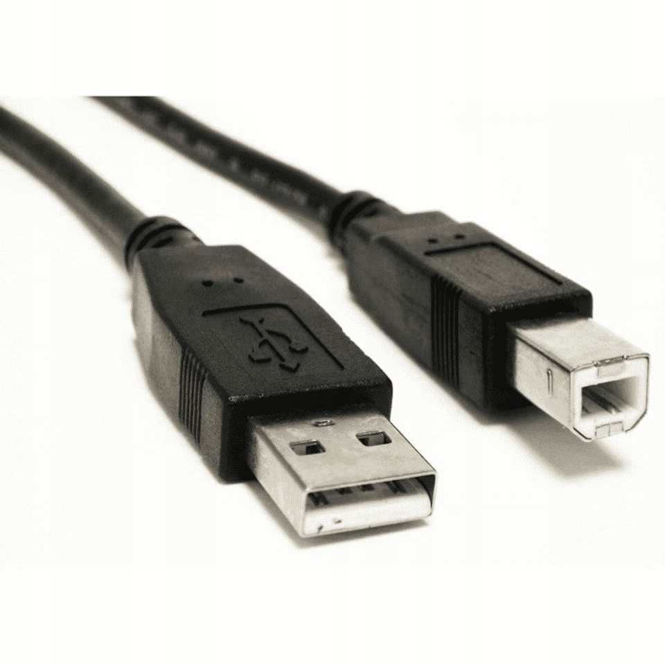 Kabel USB - USB AM-AB 2.0 3m Akyga do drukarki Długość kabla 3 m