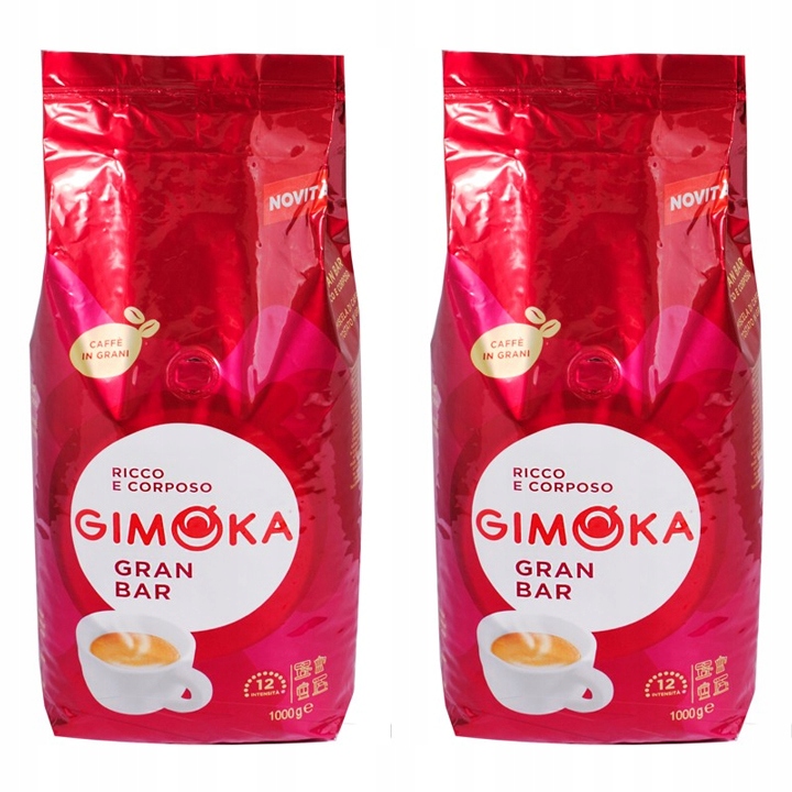 Kawa ziarnista Gimoka Gran Bar 2x1kg