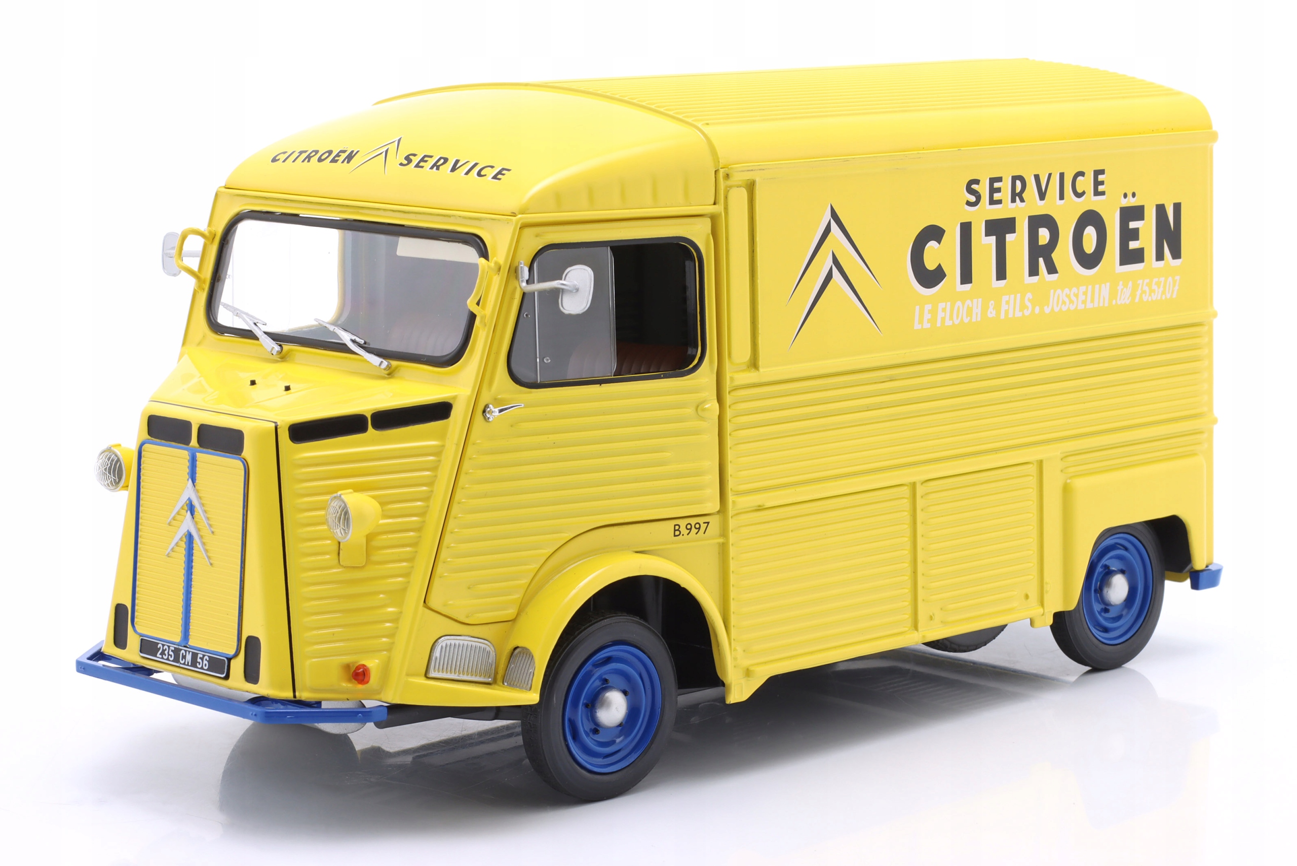 Citroen Type Hy Type H Citroën Service 1969 Yellow Solido 1:18 1/18 S1804820