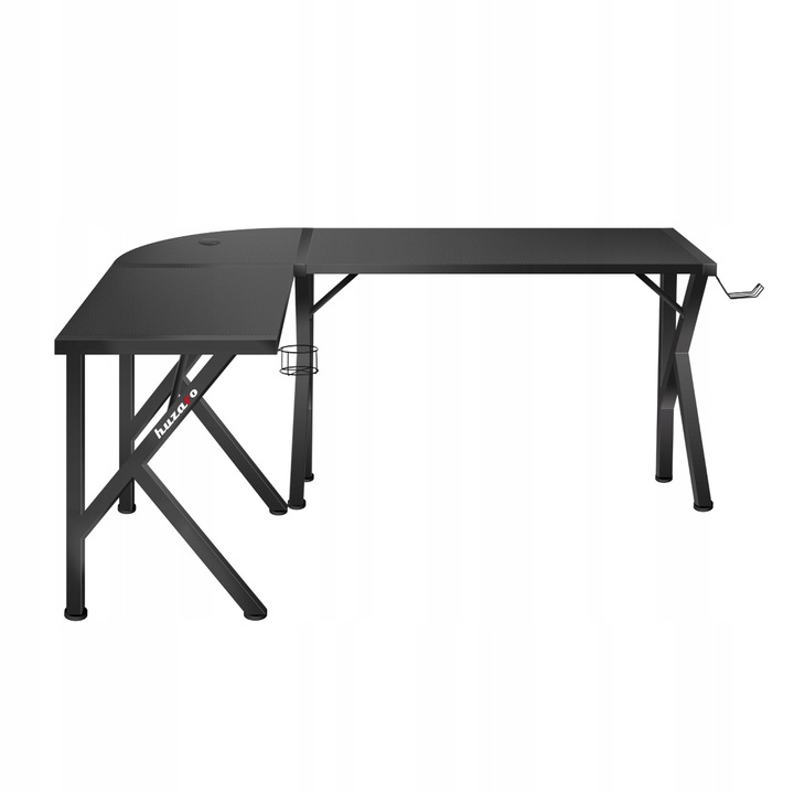 

Biurko szkolne gamingowe Hero 6.3 Black