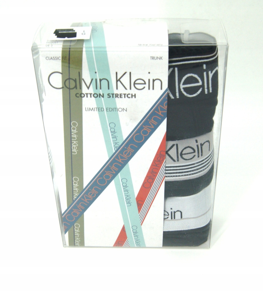 Calvin Klein Spodní Prádlo Boxerky černé 3-PACK velikost S