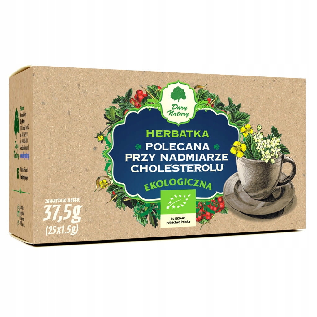 Eko Herbatka polecana przy nadmiarze Cholesterolu