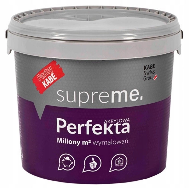 

Kabe Perfekta Farba Do Ścian I Sufitów 10L