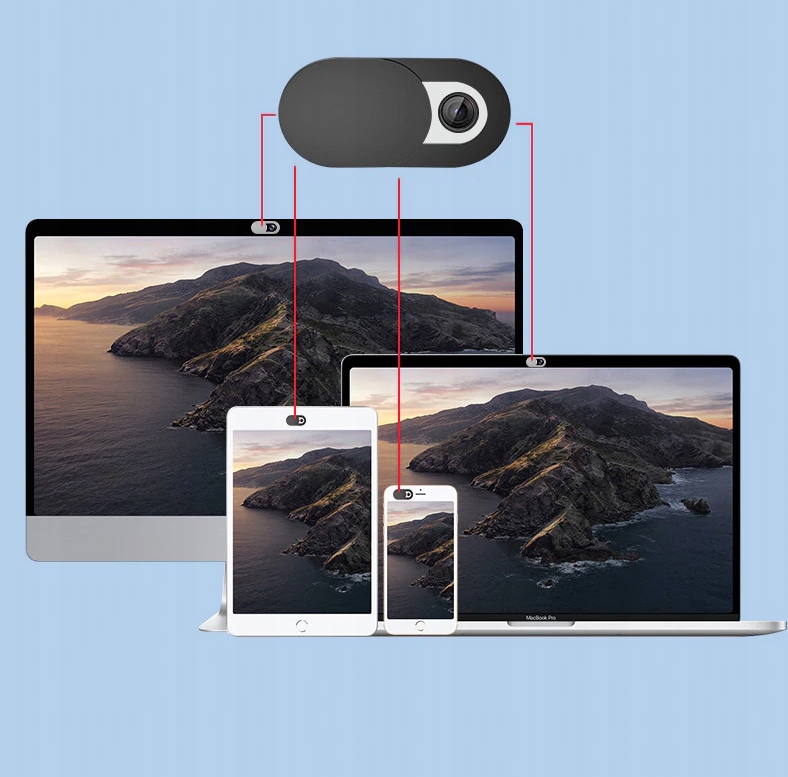 3x ZAŚLEPKA ZASŁONKA DO KAMERKI KAMERY LAPTOPA Producent Satis