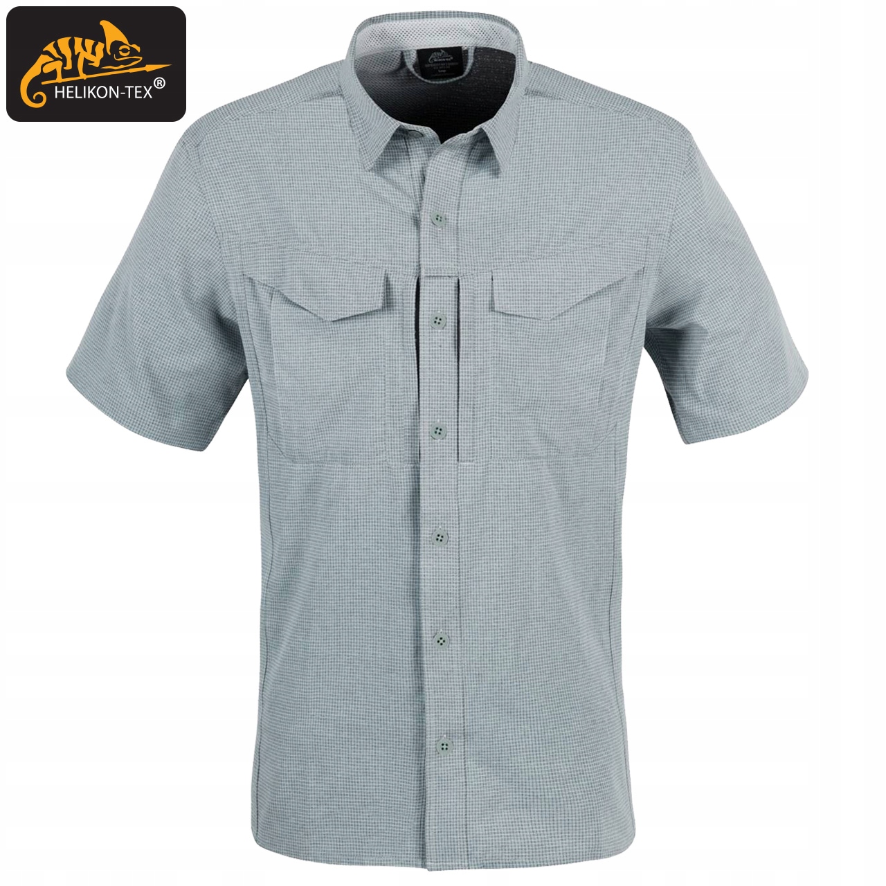 KOSZULA MĘSKA KRÓTKI REKAW DEFENDER Mk2 ULTRALIGHT SHORT Light Blue Kolekcja Outback Line